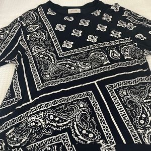 RHUDE Men’s “paisley print” Crewneck
